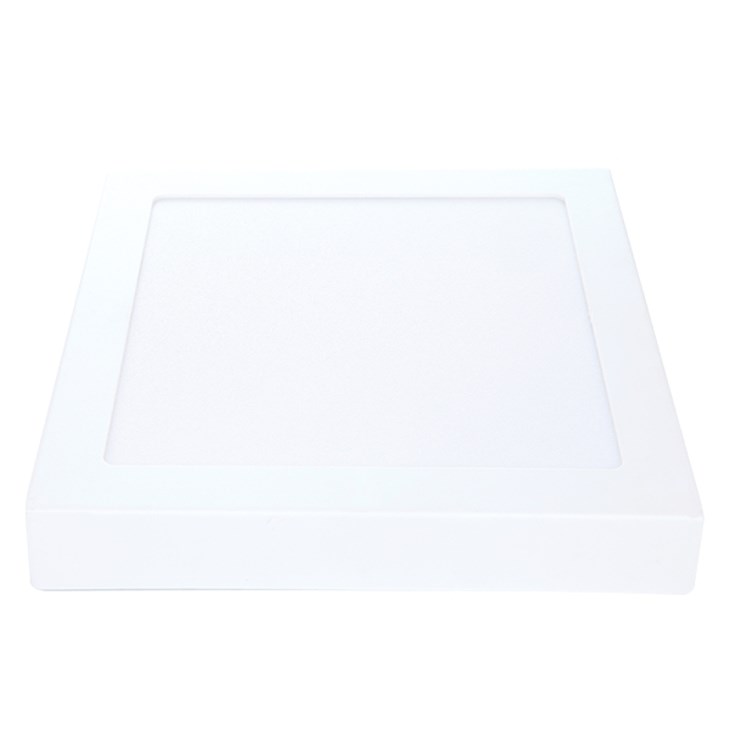 Painel Pop LED Plafon De Sobrepor Com Sensor de Presenca 18W Quadrado 21cm Luz Branca 6500K Bivolt Avant