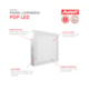 Painel Pop LED Plafon De Sobrepor Quadrado Luz Neutra 4000K Avant Bivolt 24W 30cm - 23325f63-b285-4c5e-836b-383f42e1287b