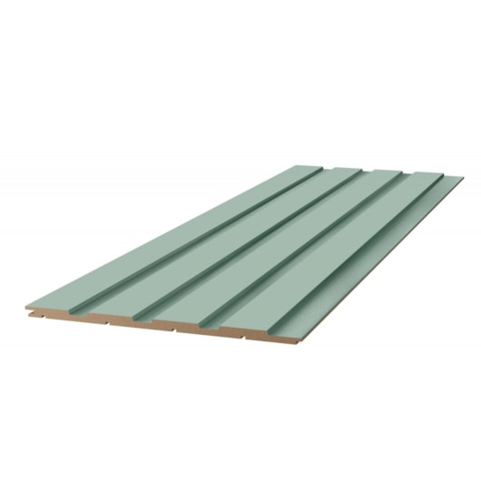 Painel Ripado Eucafloor T-hdf Verde Bellagio 2  Iv 122x275x0,55cm  - Imagem principal - 5e235ee7-d1c0-4956-b938-b8213034999e
