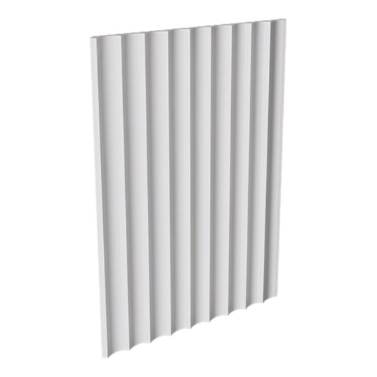 Painel Santa Luzia Waves 155 Branco 1,5x15,5x280cm - Imagem principal - 1ccb0e79-1627-4989-a98c-1f40fccf6494