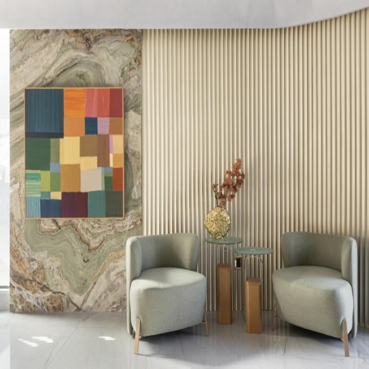 Painel Santa Luzia Waves 155 Champagne 1,5x15,5x280cm - Imagem principal - 9e789fa1-f94d-4d8b-99e6-89bc5f59c769