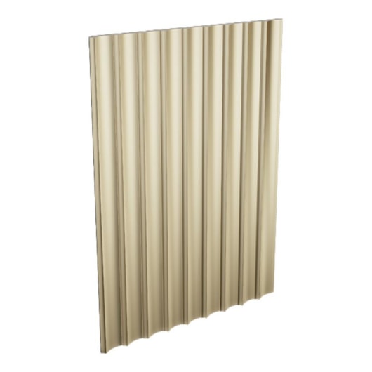 Painel Santa Luzia Waves 155 Champagne 1,5x15,5x280cm - Imagem principal - f406e489-9cd0-479b-865a-5d22275f9fd4