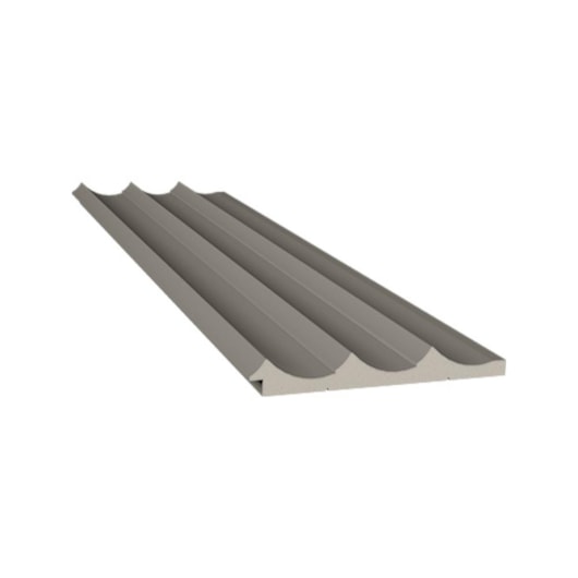 Painel Santa Luzia Waves 155 Cinza Titanium 1,5x15,5x280cm - Imagem principal - 13385ebb-8e8c-41e4-8b2f-396b06979407