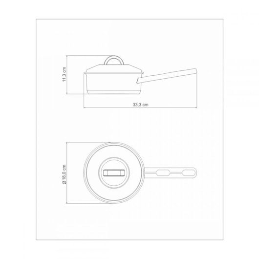 Panela De Aço Inox Solar 1,4l Com 1 Capo E Tampa 62501/160 Tramontina - Imagem principal - 252add5f-86e7-4fe3-99d3-1c39cbb24a30