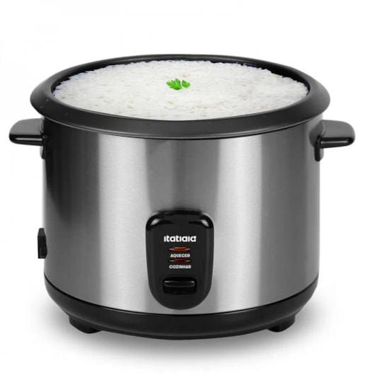 Panela de Arroz Elétrica 127V Midi Inox Itatiaia 1,5L  - Imagem principal - b46a8071-6593-4332-a1aa-2625b12e73de