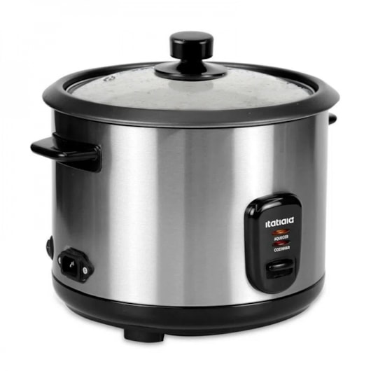 Panela de Arroz Elétrica 127V Midi Inox Itatiaia 1,5L  - Imagem principal - 9b088a6f-4eb2-4ddd-83de-20f3e2713971