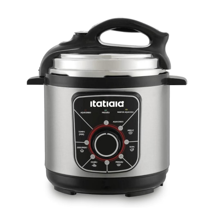 Panela De Pressão Elétrica Essencial 900W Inox Itatiaia 5l 127v