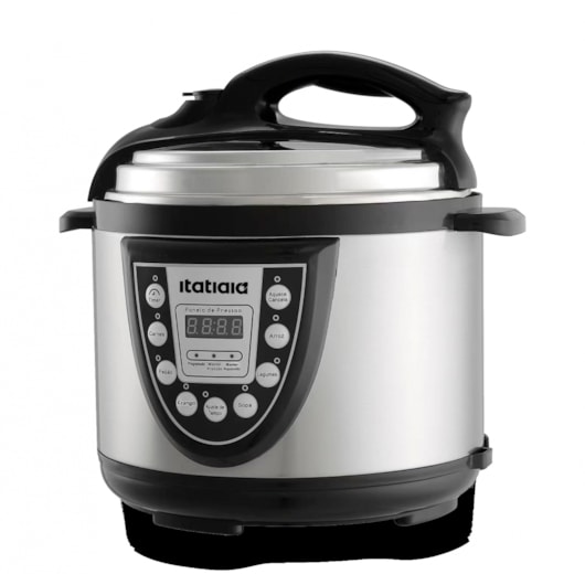 Panela De Pressão Elétrica Inox Midi Itatiaia 5L 127V - Imagem principal - 31a5f1e6-456f-44f1-a11a-9e911de0e6db