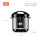 Panela De Pressão Elétrica PE47 Preto E Inox Mondial 3L 127V 700W - 25ce9557-d129-4cb5-b01a-9c501b168e25