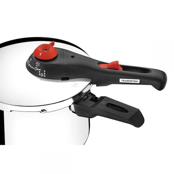 Panela De Pressão Em Inox Solar Tramontina 6L 