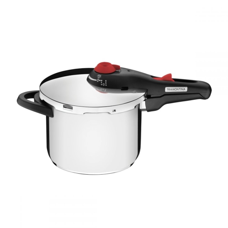 Panela De Pressão Em Inox Solar Tramontina 6L 