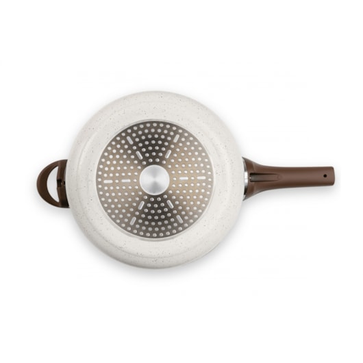 Panela De Pressão Pressure 6,8L Ceramic Life Com Fundo De Indução Antiaderente Brinox - Imagem principal - 47d422b2-88d5-46a9-bcc8-7194b3f3b62c