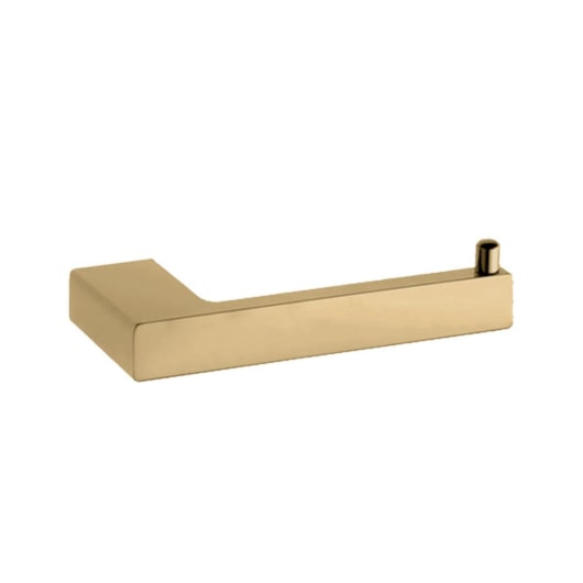 Papeleira Com Cristal Quadratta Rbace20233 Champagne Matte Rubinettos - Imagem principal - 81d139b3-6bb1-4857-b496-0df009f82c11