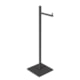 Papeleira De Piso Quadrado Simples Paris Preto Fosco Fani - 82f98841-bfa9-49ec-9bc1-318d14c7cc09