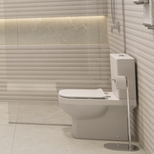 Papeleira De Piso Soho Cromada Deca - Imagem principal - ce6fd3c8-a3d3-4688-8471-e225a767ea17