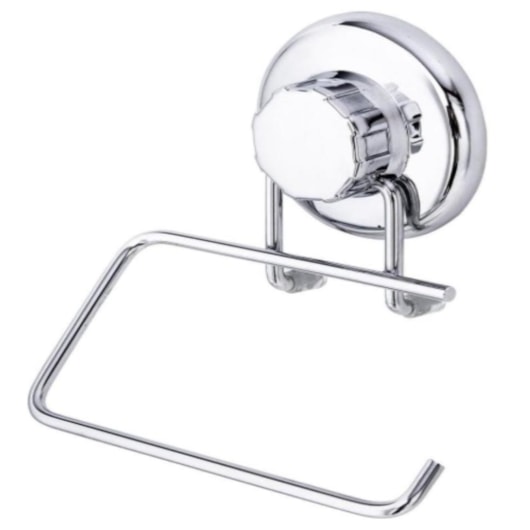Papeleira Inox Com Ventosa Astra - Imagem principal - c413a134-b886-41cc-99a7-40c45df81c77