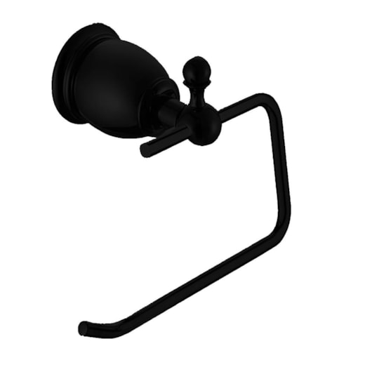 Papeleira Rbace1111 Black Matte Rubinettos - Imagem principal - 96d8281a-a17f-4652-916b-4af7e9951ded