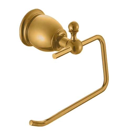 Papeleira Rbace1111 Gold Matte Rubinettos - Imagem principal - 9b3ee2f4-23d9-445c-878e-6d894cf52b41