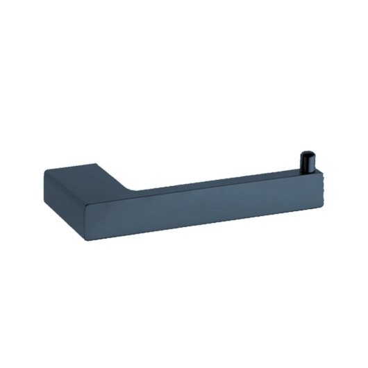 Papeleira Rbace20233 Azul Matte Com Cristal Quadrado Rubinettos - Imagem principal - ebb04336-8cbe-4c2c-a2c3-6bb58c7797ed