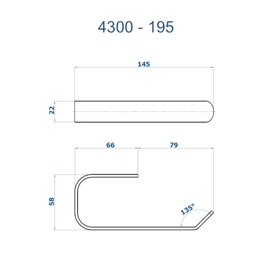 Papeleira Sem Cobertura 4300 Soft 195 Champanhe Fani - Imagem principal - f8f80d56-ace2-4d20-8dec-4bd42b25fb4a