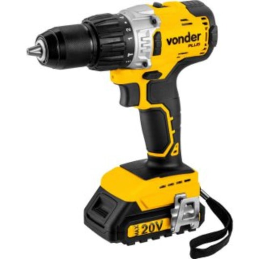 Parafusadeira E Furadeira De Impacto A Bateria 20V Vonder Bivolt - Imagem principal - 8806e7d2-4f8e-46e8-9d2b-bcbc51a25f86
