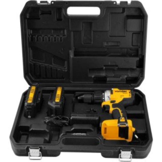 Parafusadeira E Furadeira De Impacto A Bateria 20V Vonder Bivolt - Imagem principal - 6e994a19-3121-46af-8d9e-aad9cce2af3c
