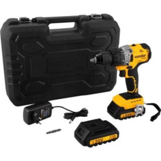 Parafusadeira E Furadeira De Impacto A Bateria 20V Vonder Bivolt - Imagem principal - 4be43f9f-80d4-4e39-94eb-f79c304e2236
