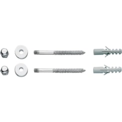 Parafuso De Vaso Sanitário/Bidê Bucha Para Fixação Cromado Deca