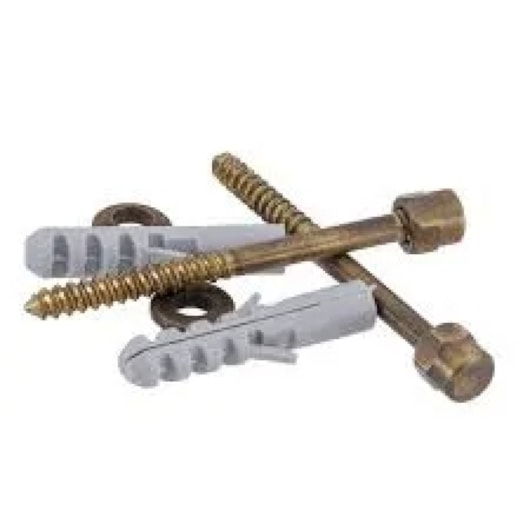 Parafuso Para Fixação De Vaso (Bucha N-12) O Par 132 Cromado Fani 0,12cm - Imagem principal - 9aa4c3f0-084a-4ff6-8dd7-50c674036bc0