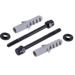 Parafuso Para Fixação De Vaso Preto Fosco Fani 