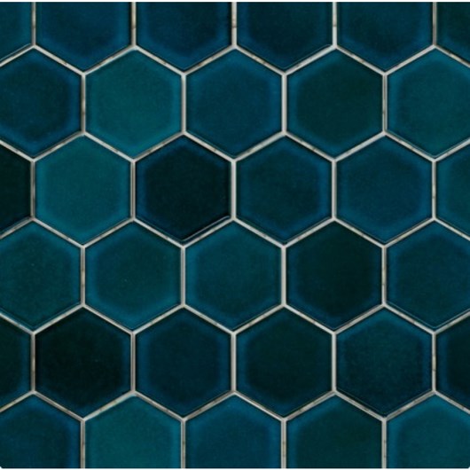Pastilha De Porcelana Hexagonal Anguila Atlas - Imagem principal - 10bfbe5d-1b29-4c28-b306-8129f6502d9f