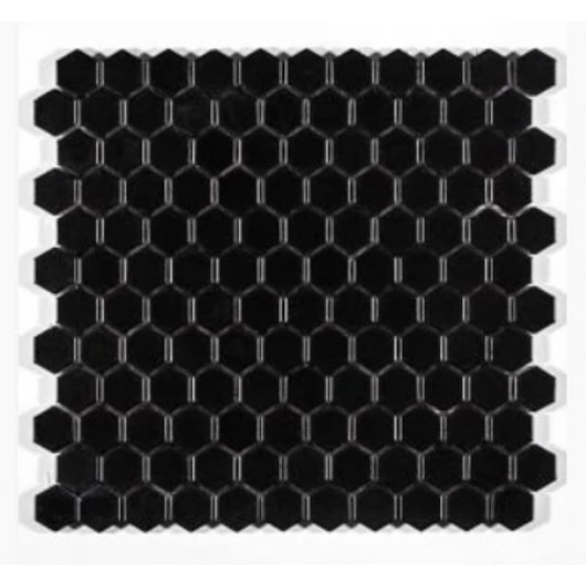 Pastilha Hexagona Atlasl M-4337 Preto 4,83x4,83cm - Imagem principal - 3d836091-0ee5-4d42-8577-a515ffbeba40