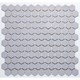 Pastilha Hexagonal M-12257 Inox Com 5cm Atlas - 5e602402-8a14-459f-98bf-0286dadf0774