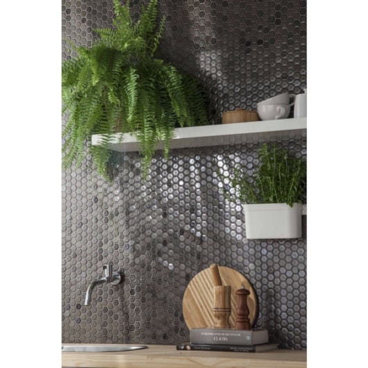 Pastilha Hexagonal Sg-8406 Ardosia Atlas - Imagem principal - 20237dbc-480a-44d9-970a-17adbac0a20b