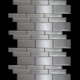 Pastilha Junta Seca Bisote Polida Mozaik 5x5cm - 49f5ad42-f00f-4541-972f-3dec62fd19e3