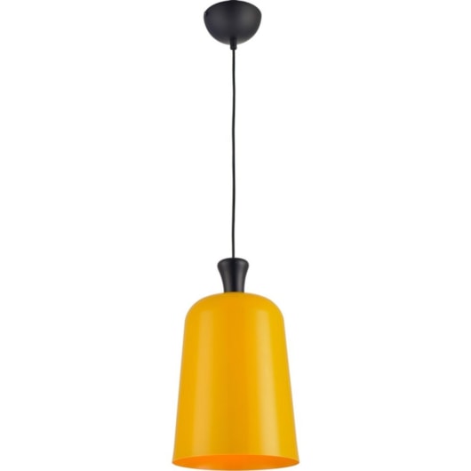 Pendente Bell Aço Amarelo Brilho 230mm Avant 1 Lâmpada E27 - Imagem principal - 2456a0d6-adde-46fa-a3f2-50425098896e