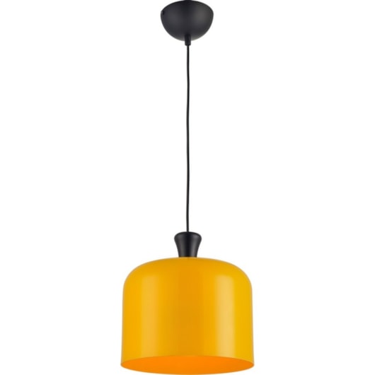 Pendente Bell Aço Amarelo Brilho 280mm Avant 1 Lâmpada E27 - Imagem principal - 4ffd2210-24d0-46a3-8968-857654a8992f