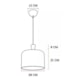Pendente Bell Aço Preto Fosco 280mm Avant 1 Lâmpada E27 - 496063b2-75b9-4363-8c9c-7bb3aaa0577f