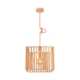 Pendente De Madeira Oka Cube 46cm Para 1 Lampada E27 Avant - aa5ff540-654f-4fd6-8bda-546542ed538e