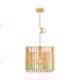 Pendente De Madeira Oka Cube 46cm Para 1 Lampada E27 Avant - ab6cd53a-2b88-41a3-be4b-5bcd8b6d648b