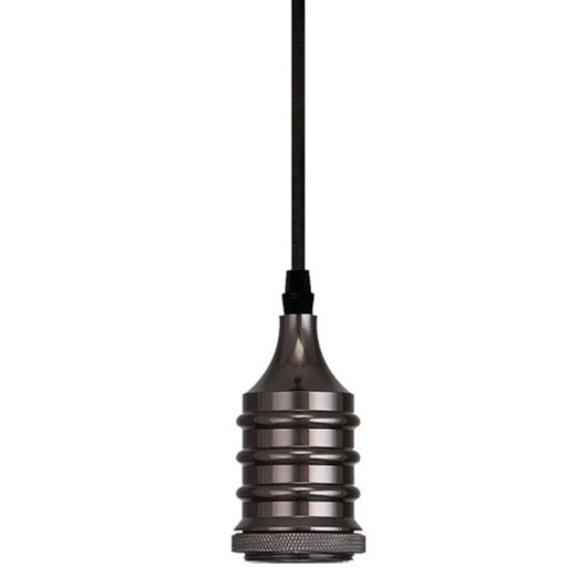 Pendente Dot Metal Wave Preto Perolado Taschibra - Imagem principal - 0d685aef-b89a-4a1f-928d-de0d4eb4f57e