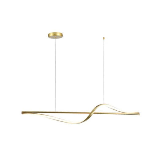 Pendente Led Coaster 20W 3000K Ouro Taschibra - Imagem principal - e95c53af-a9fd-4214-9ef6-a9bf3c0d3e99