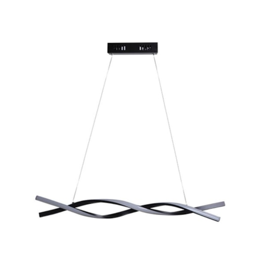 Pendente Led Paris 3000K 18W Preto Taschibra - Imagem principal - 194b4b84-c7cf-454e-b349-4ad6a5dcb09f