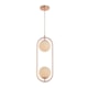 Pendente Pérola Arco Duo Cobre Brilho Avant 2 Lâmpadas G45 - 727236f1-5542-4be0-bb80-9ab0d711d987