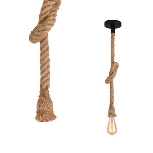 Pendente Rope 1xE27 Taschibra - Imagem principal - de29cb98-3ec6-4afb-8e96-2b71a6fd6bd4