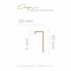 Perfil Capri Rodapé Invertido Blanc Matte Viscardi 5x2x0,5cm - eee26661-093d-4498-b567-dcda7a0d3646