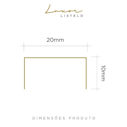 Perfil Luxor Brilho Escovado Alumínio Anodizado 376 Viscardi - Imagem principal - e8d83121-8387-4a3e-979c-daa3b894548d