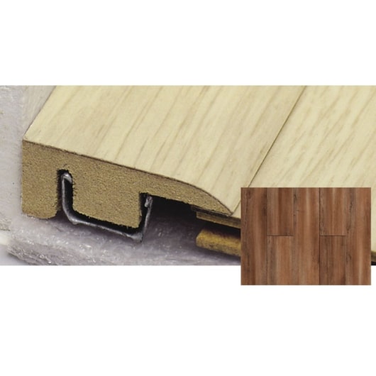 Perfil Piso e Parede Durafloor Para Laminados El Calafate 32x2100mm - Imagem principal - f100af1a-0a43-458e-aae3-e62c74e339dc
