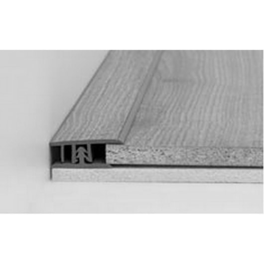 Perfil Piso E Parede Para Laminados Eucafloor Tecno Cor 26 30x1800mm - Imagem principal - 761c43a6-eb73-450e-b666-03b2beec90cc