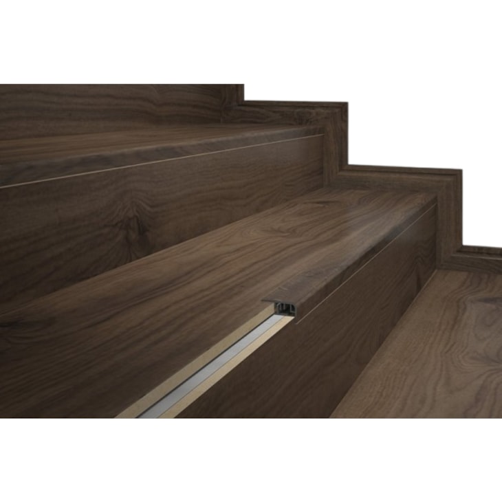 Perfil Piso E Parede Para Laminados Tecno Cor 22 Eucafloor 30x1800mm